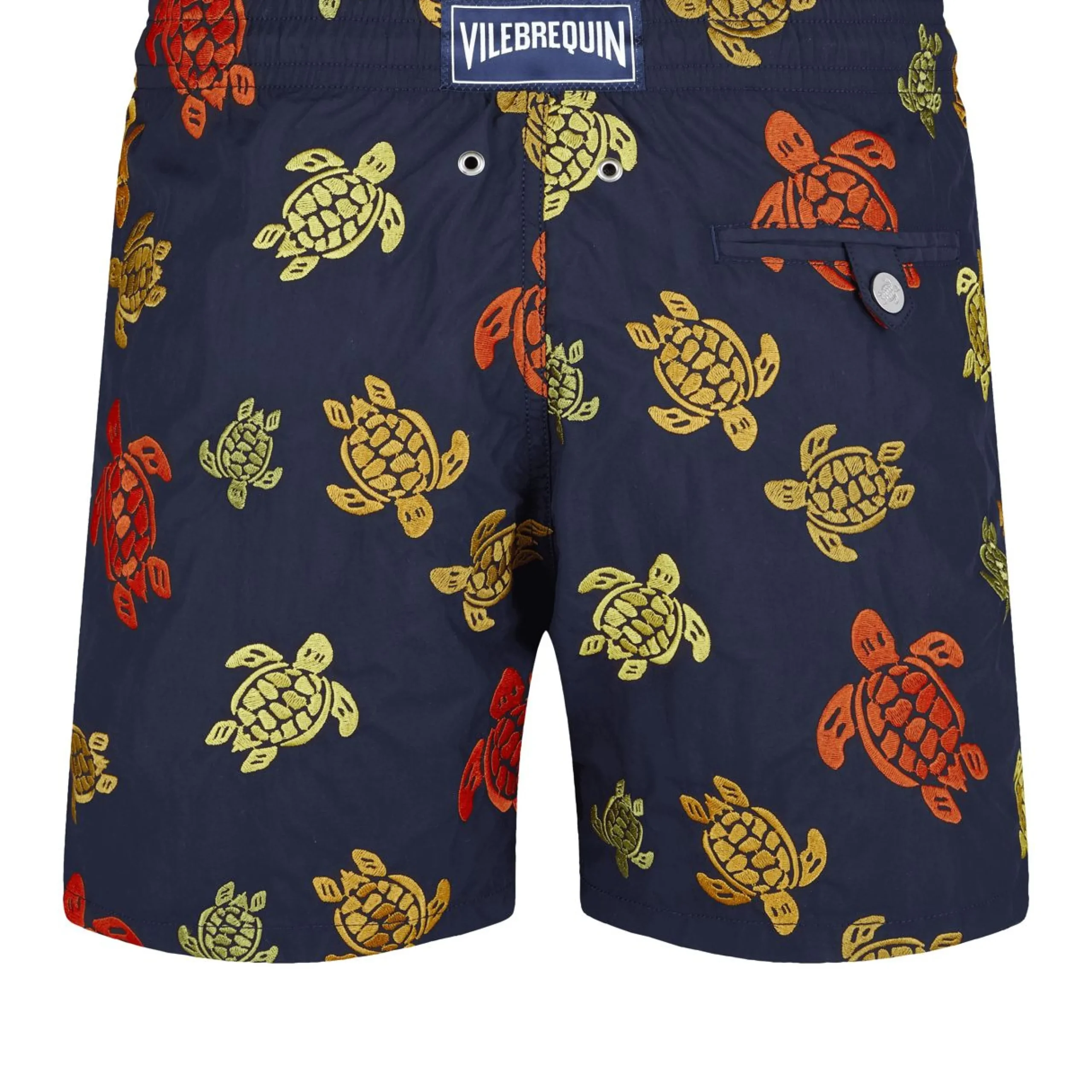 Homme Vilebrequin Le Brodé^Maillot De Bain Brodé Homme Ronde Des Tortues - Edition Limitee