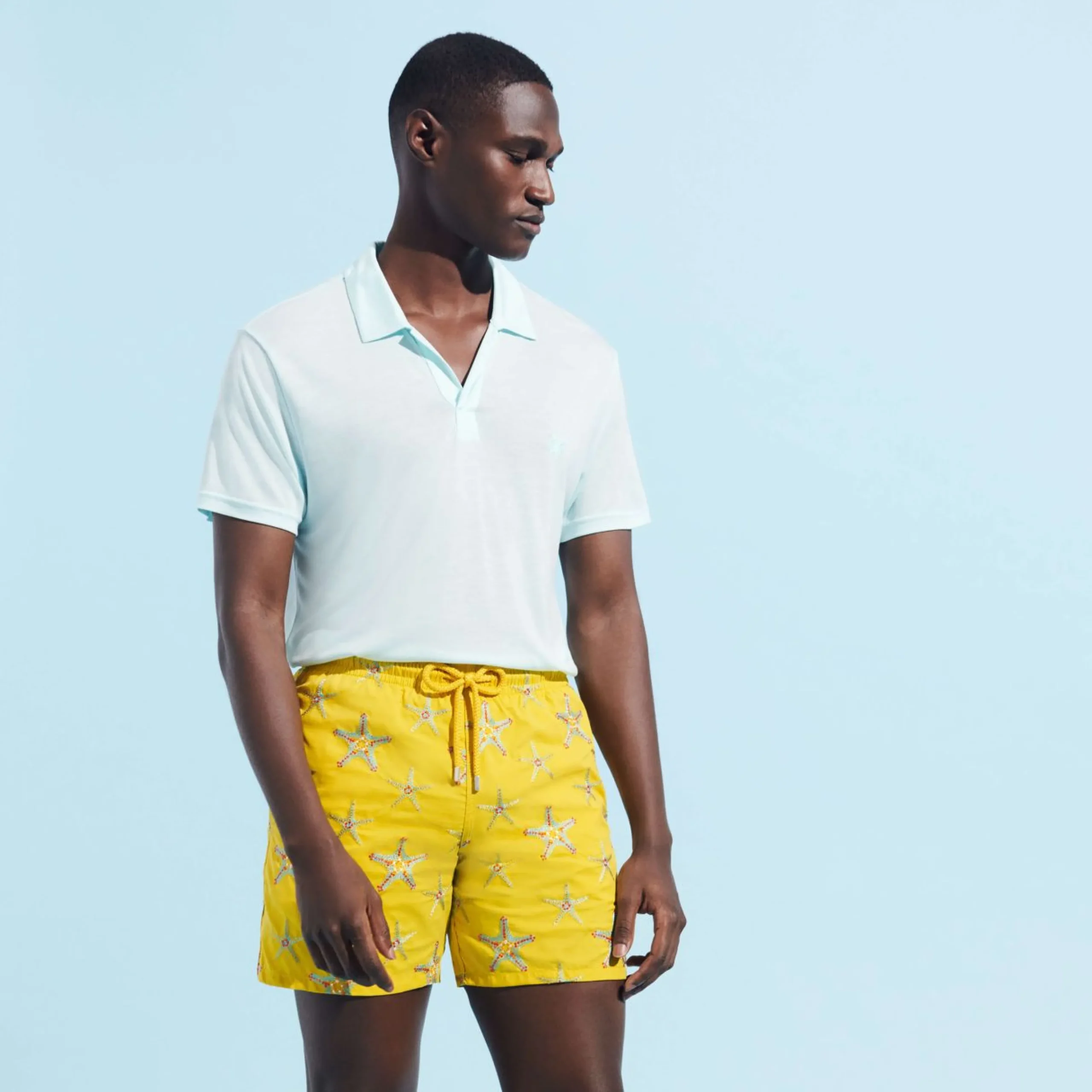 Homme Vilebrequin Le Brodé^Maillot De Bain Brodé Homme Starfish Dance - Edition Limitee