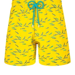 Homme Vilebrequin Le Père & Fils^Maillot De Bain Brodé Homme Gulf Stream - Edition Limitee