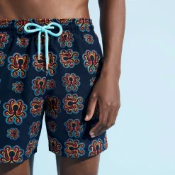 Homme Vilebrequin Le Brodé^Maillot De Bain Brodé Homme Poulpes Neon - Edition Limitee