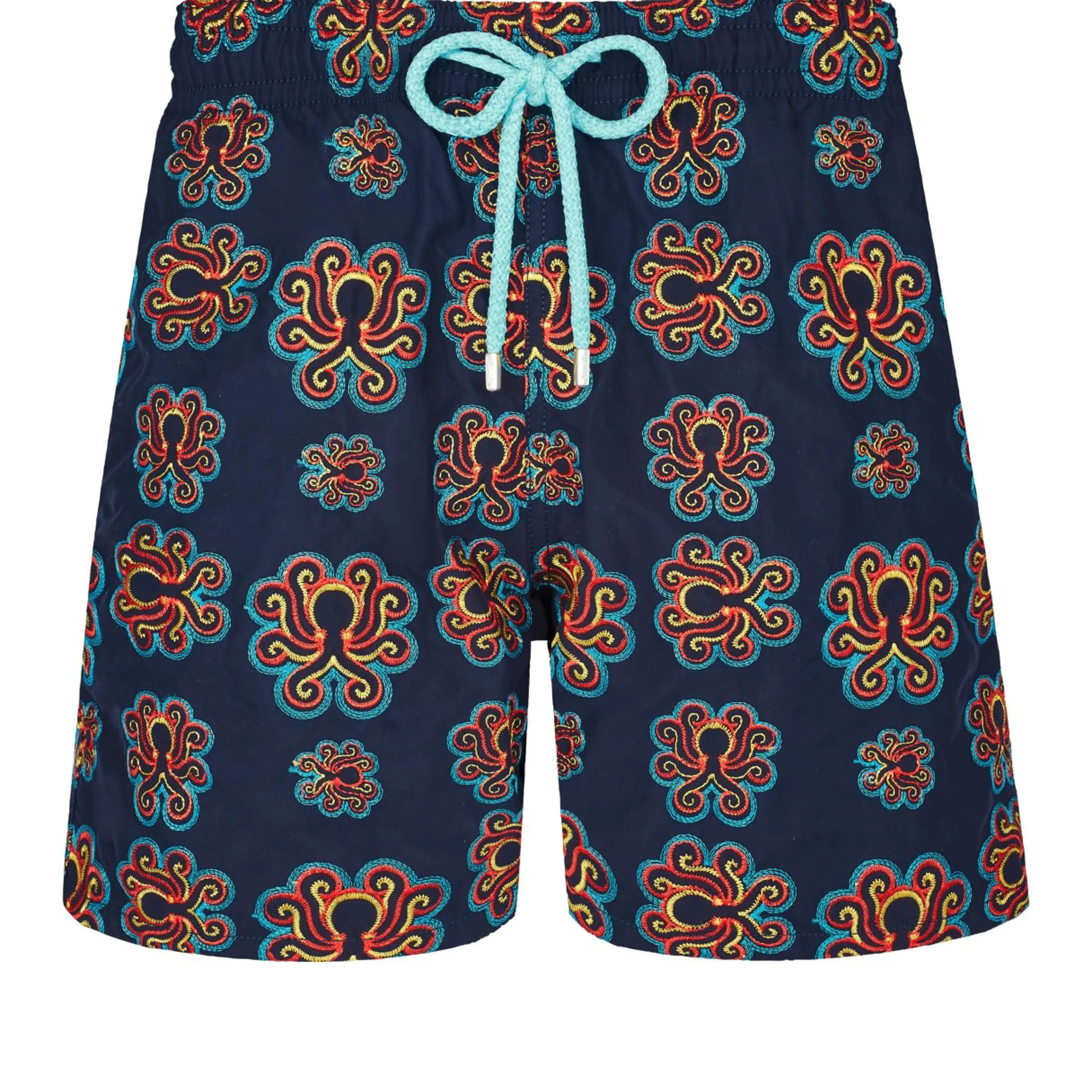 Homme Vilebrequin Le Brodé^Maillot De Bain Brodé Homme Poulpes Neon - Edition Limitee