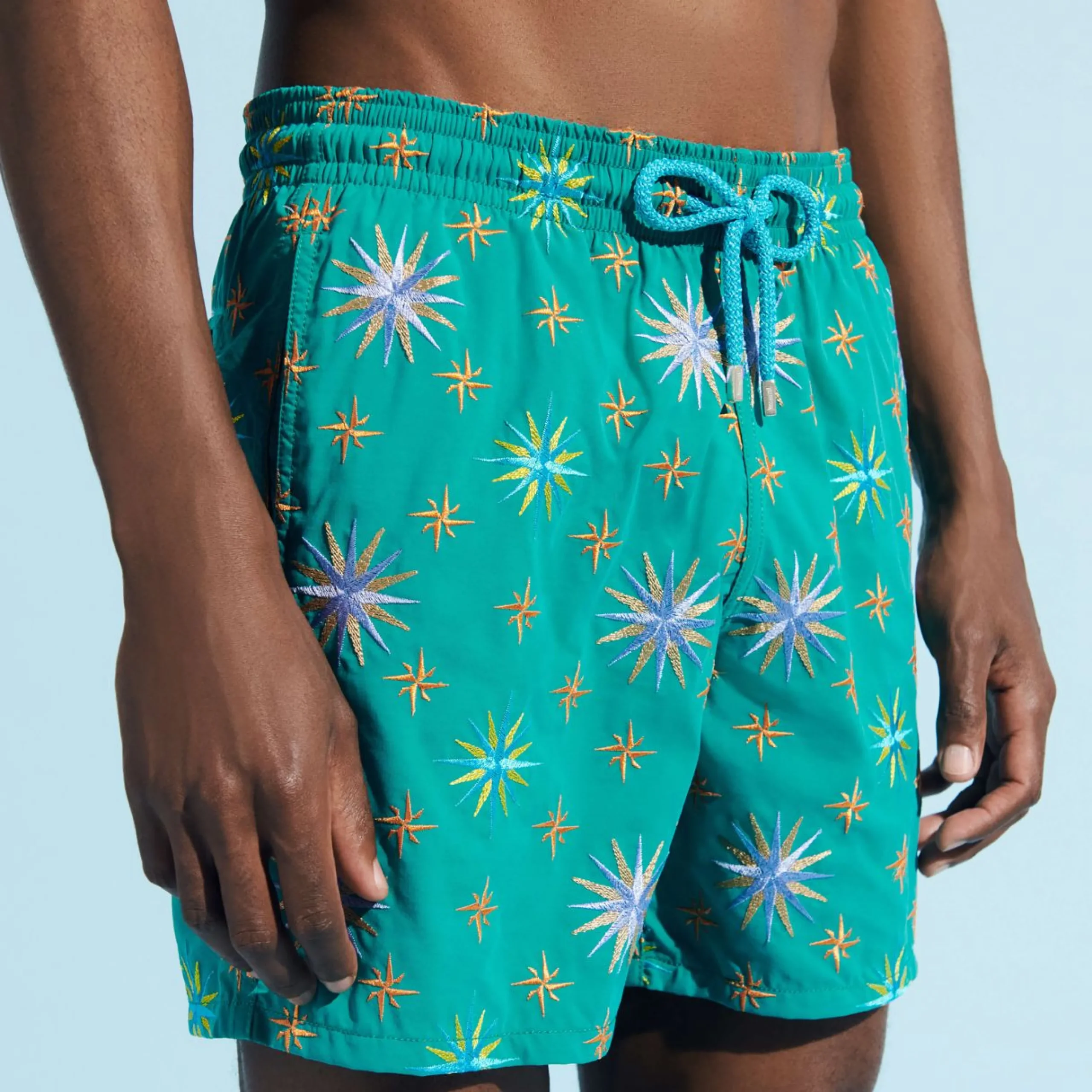 Homme Vilebrequin Le Brodé^Maillot De Bain Brodé Homme Sud - Edition Limitee