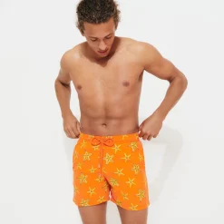 Homme Vilebrequin Le Brodé^Maillot De Bain Brodé Homme Starfish Dance - Edition Limitee