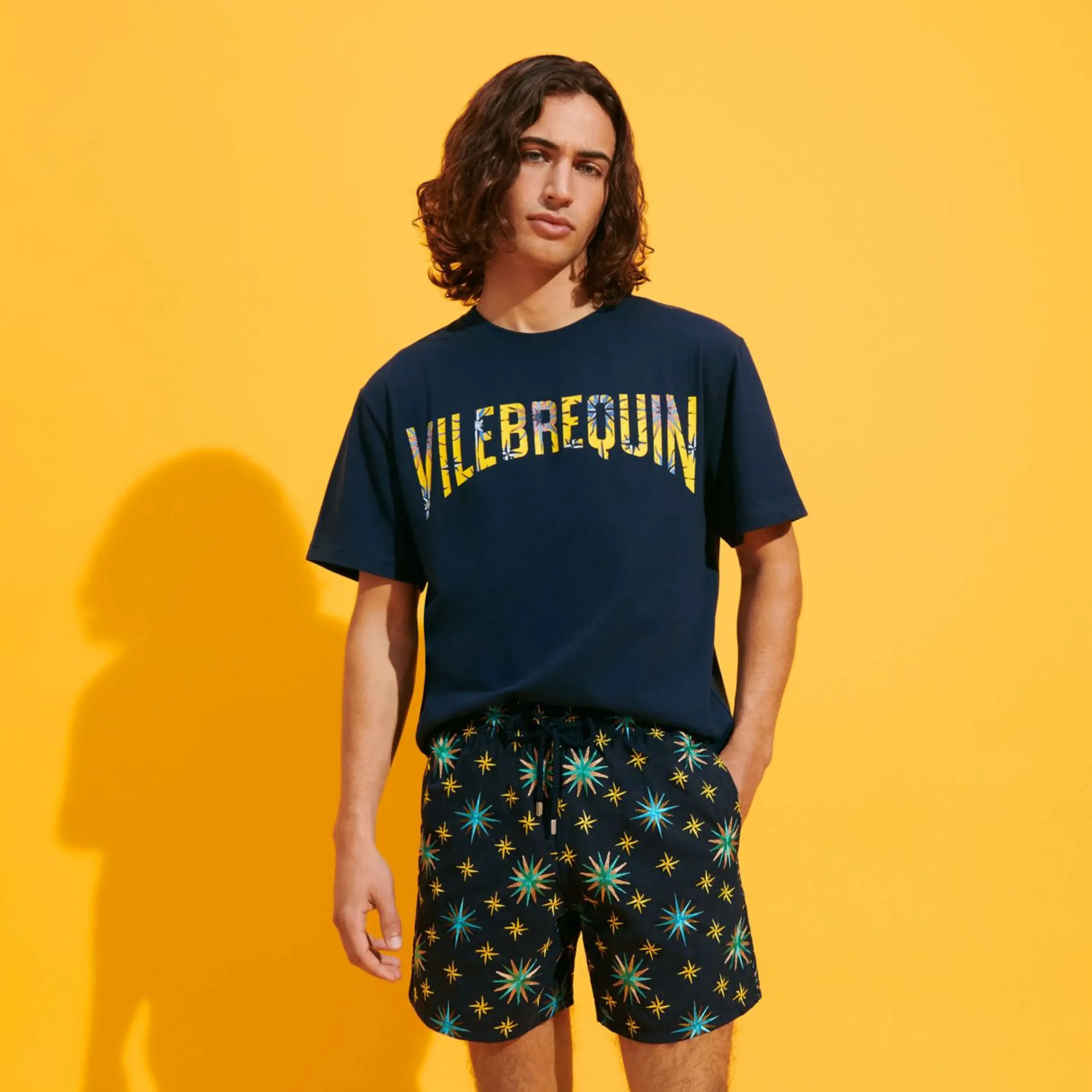 Homme Vilebrequin Le Brodé^Maillot De Bain Brodé Homme Sud - Edition Limitee