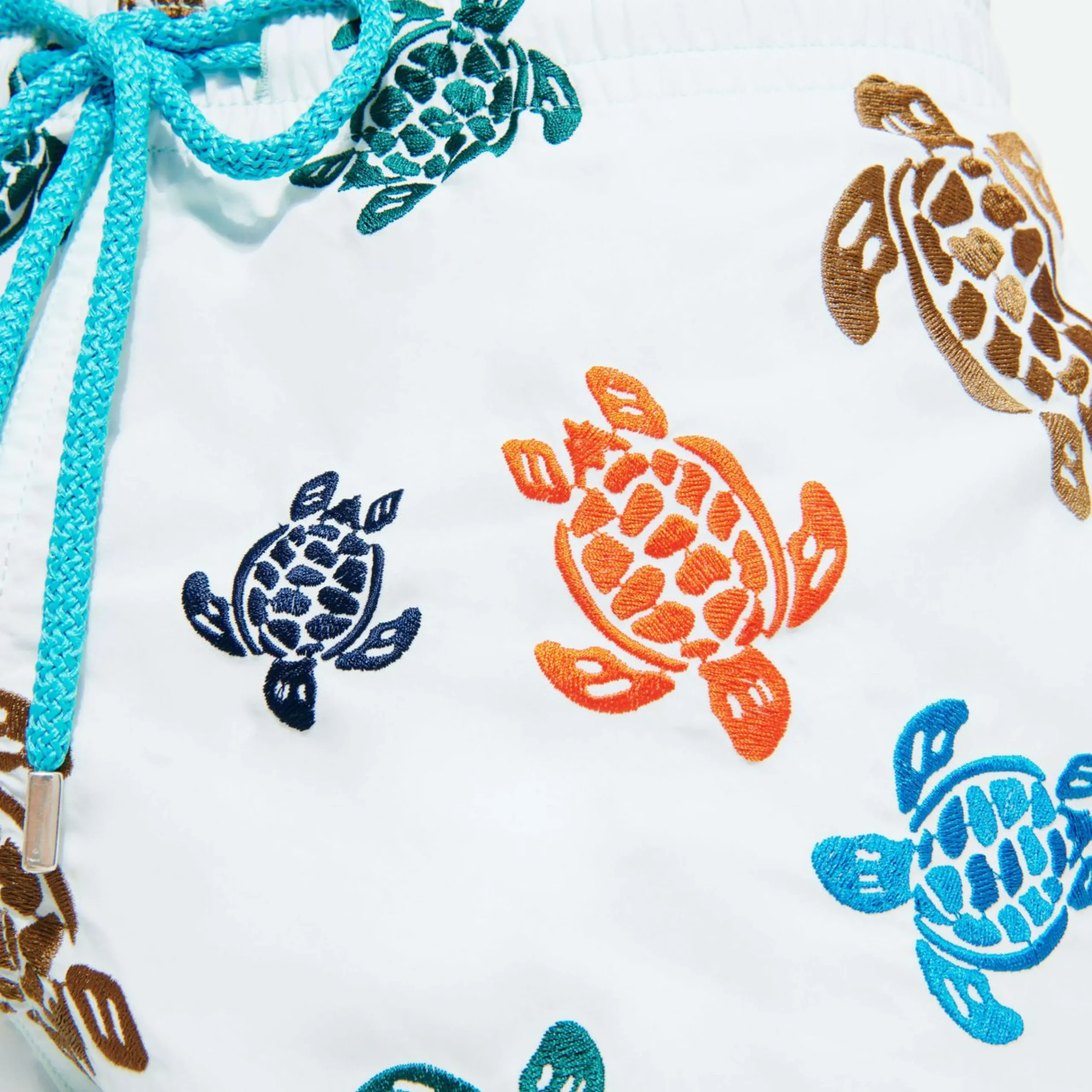 Homme Vilebrequin Le Brodé^Maillot De Bain Brodé Homme Ronde Des Tortues - Edition Limitee