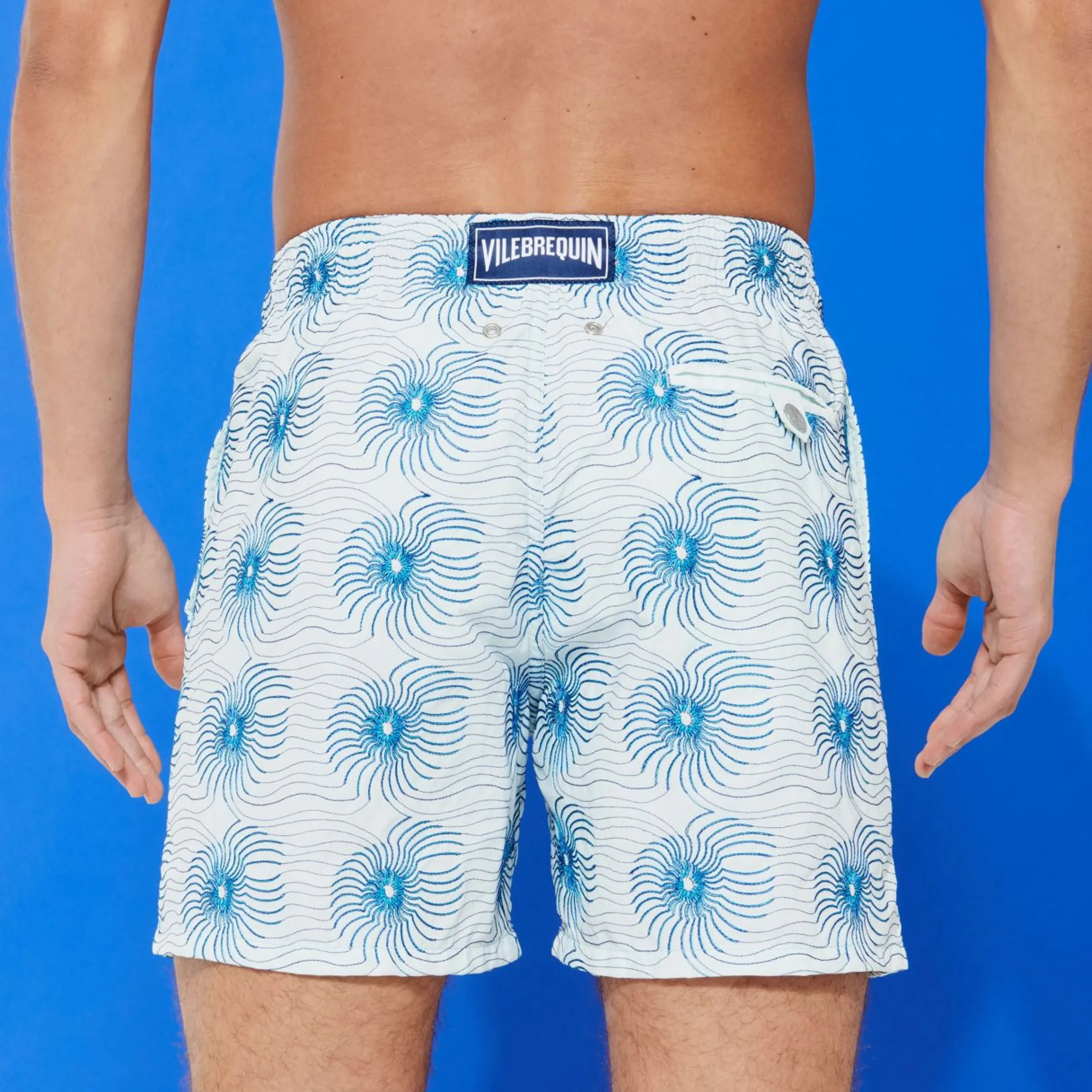 Homme Vilebrequin Le Brodé^Maillot De Bain Brodé Homme Hypno Shell - Edition Limitee