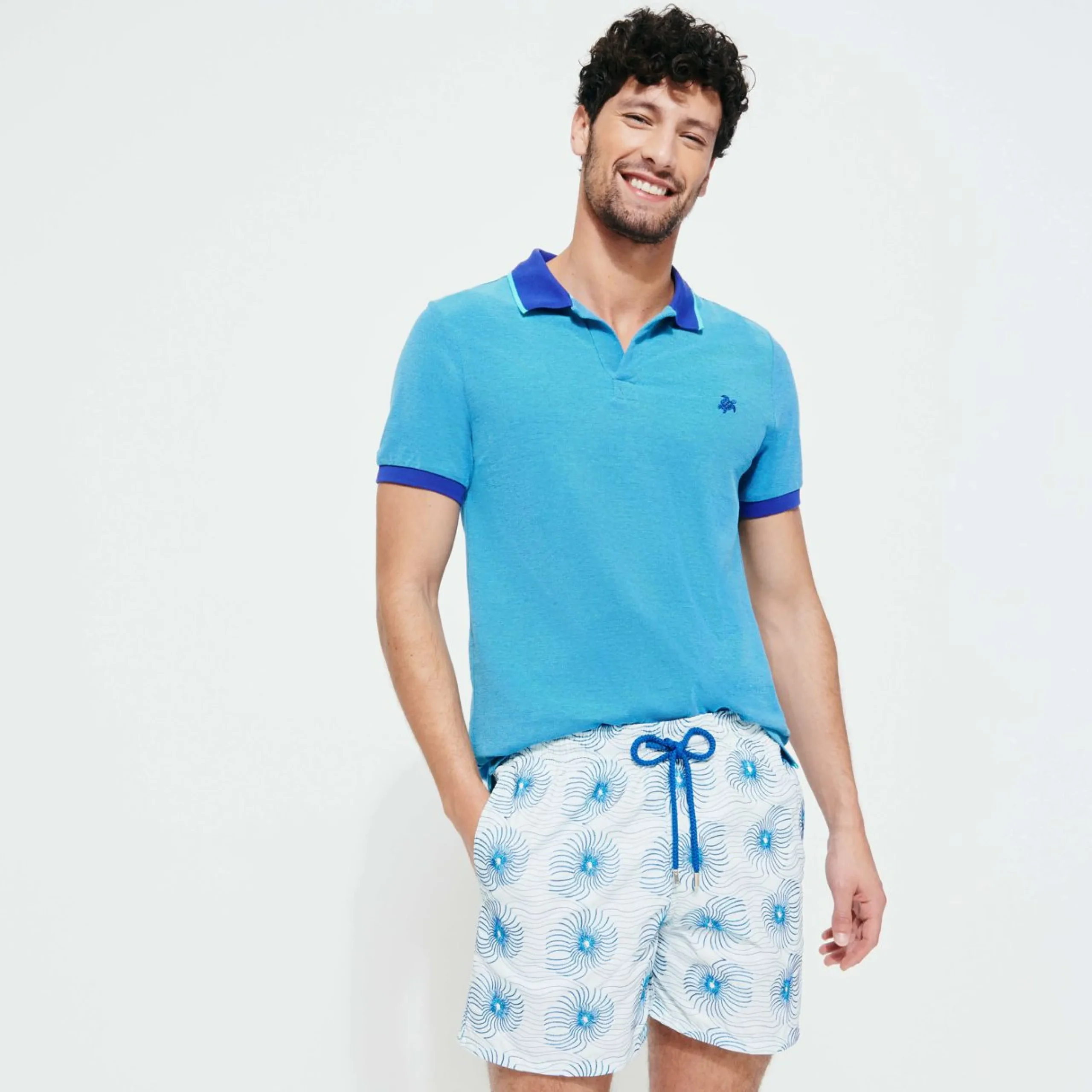 Homme Vilebrequin Le Brodé^Maillot De Bain Brodé Homme Hypno Shell - Edition Limitee