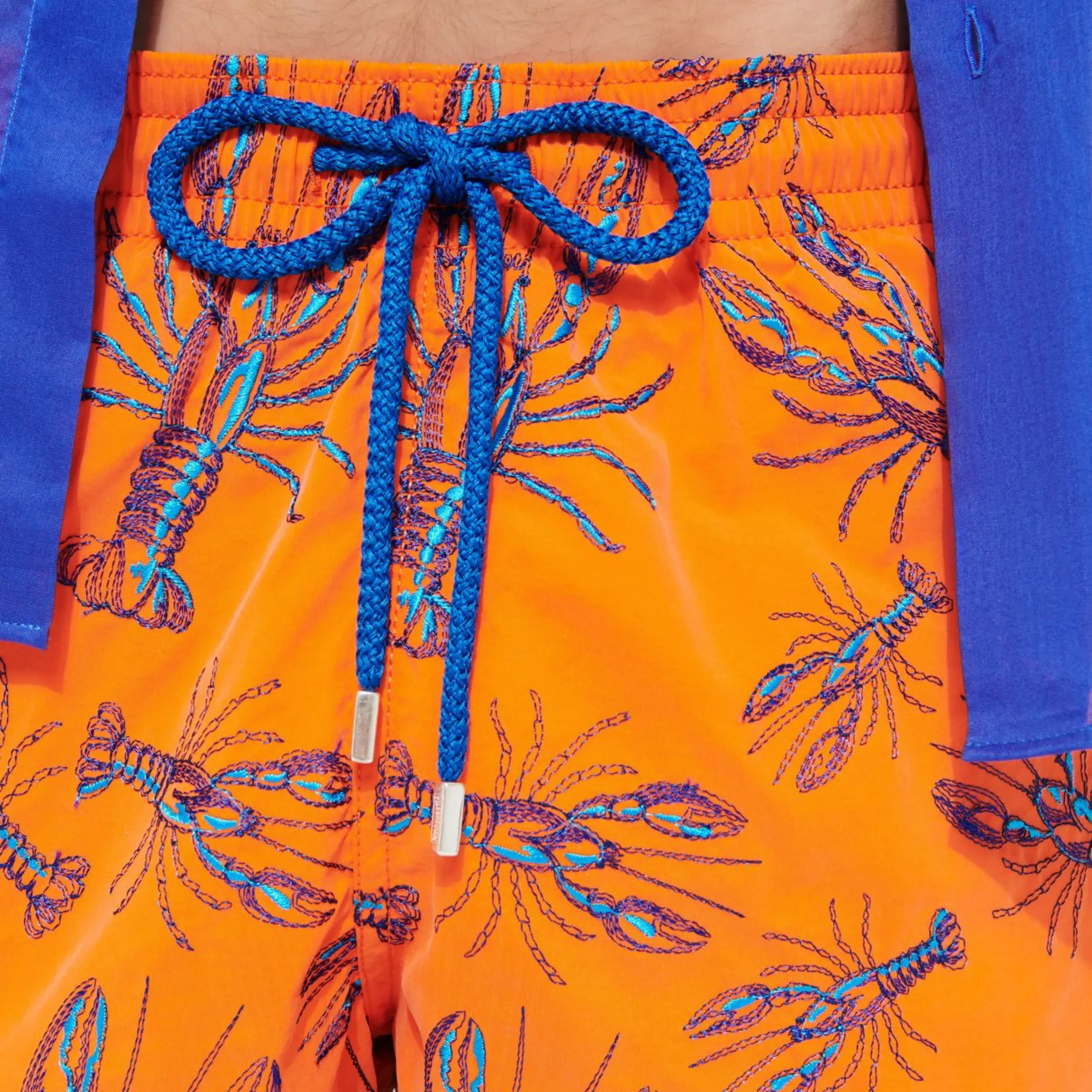Homme Vilebrequin Le Brodé^Maillot De Bain Brodé Homme Lobsters - Edition Limitee