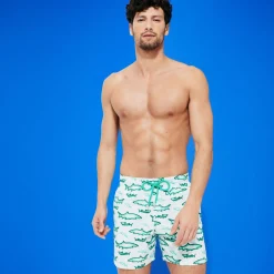 Homme Vilebrequin Le Brodé^Maillot De Bain Brodé Homme Requins 3D - Edition Limitee