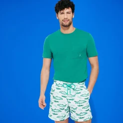 Homme Vilebrequin Le Brodé^Maillot De Bain Brodé Homme Requins 3D - Edition Limitee