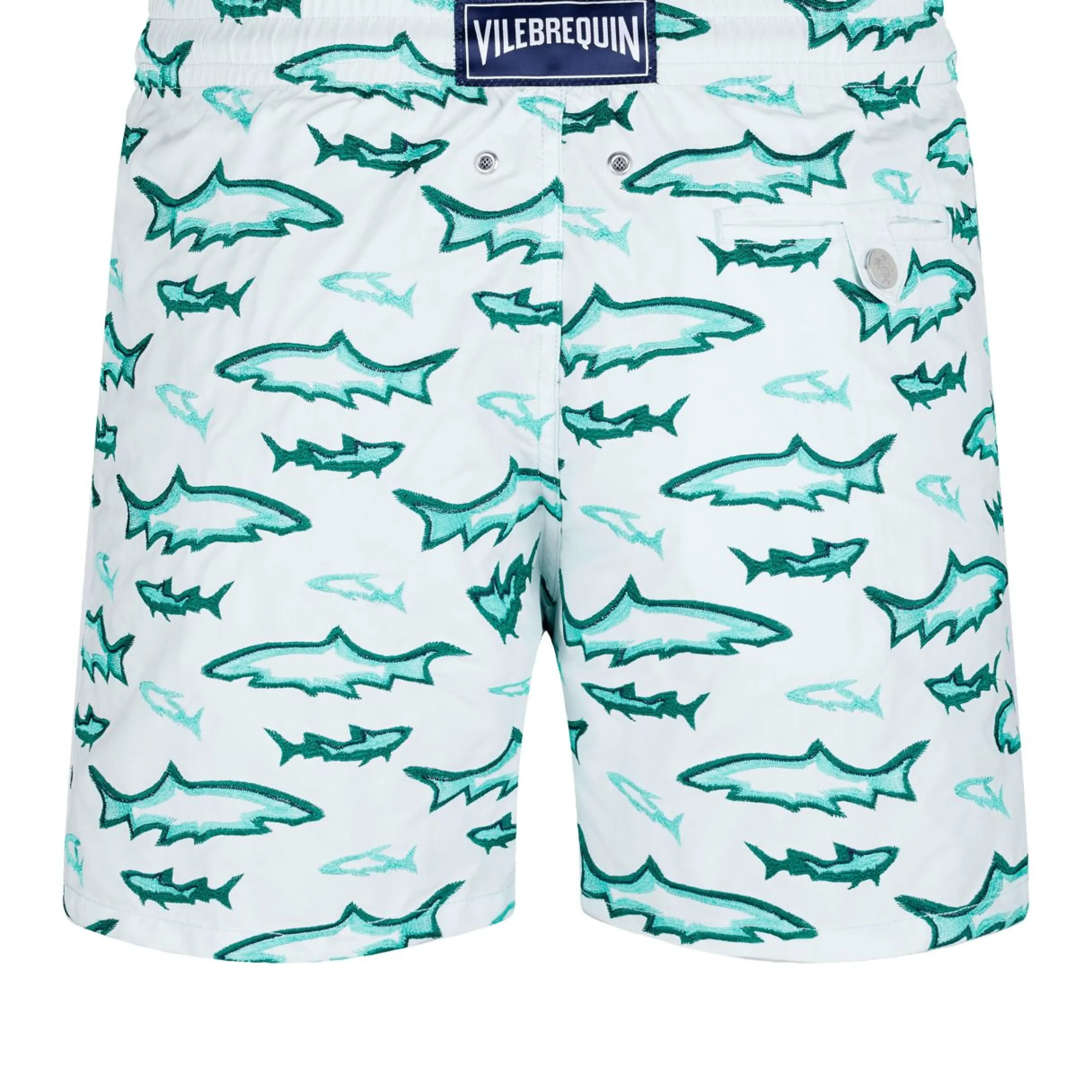 Homme Vilebrequin Le Brodé^Maillot De Bain Brodé Homme Requins 3D - Edition Limitee