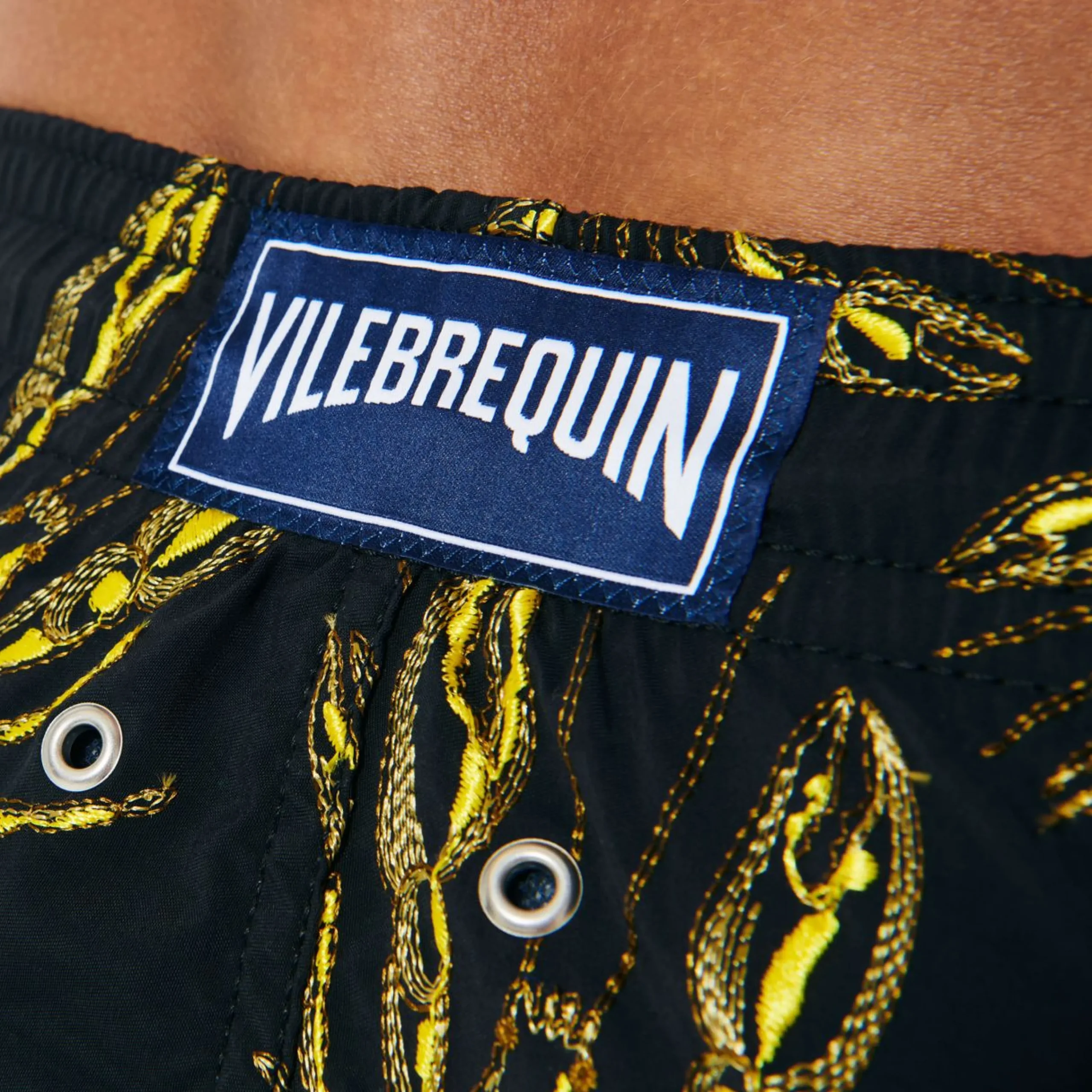 Homme Vilebrequin Le Brodé^Maillot De Bain Brodé Homme Lobsters - Edition Limitee