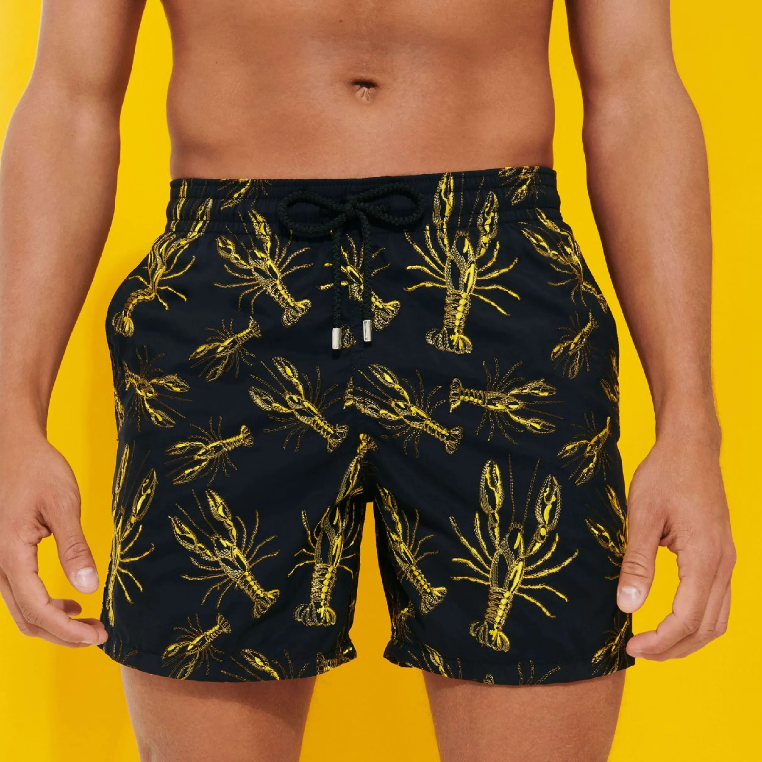 Homme Vilebrequin Le Brodé^Maillot De Bain Brodé Homme Lobsters - Edition Limitee