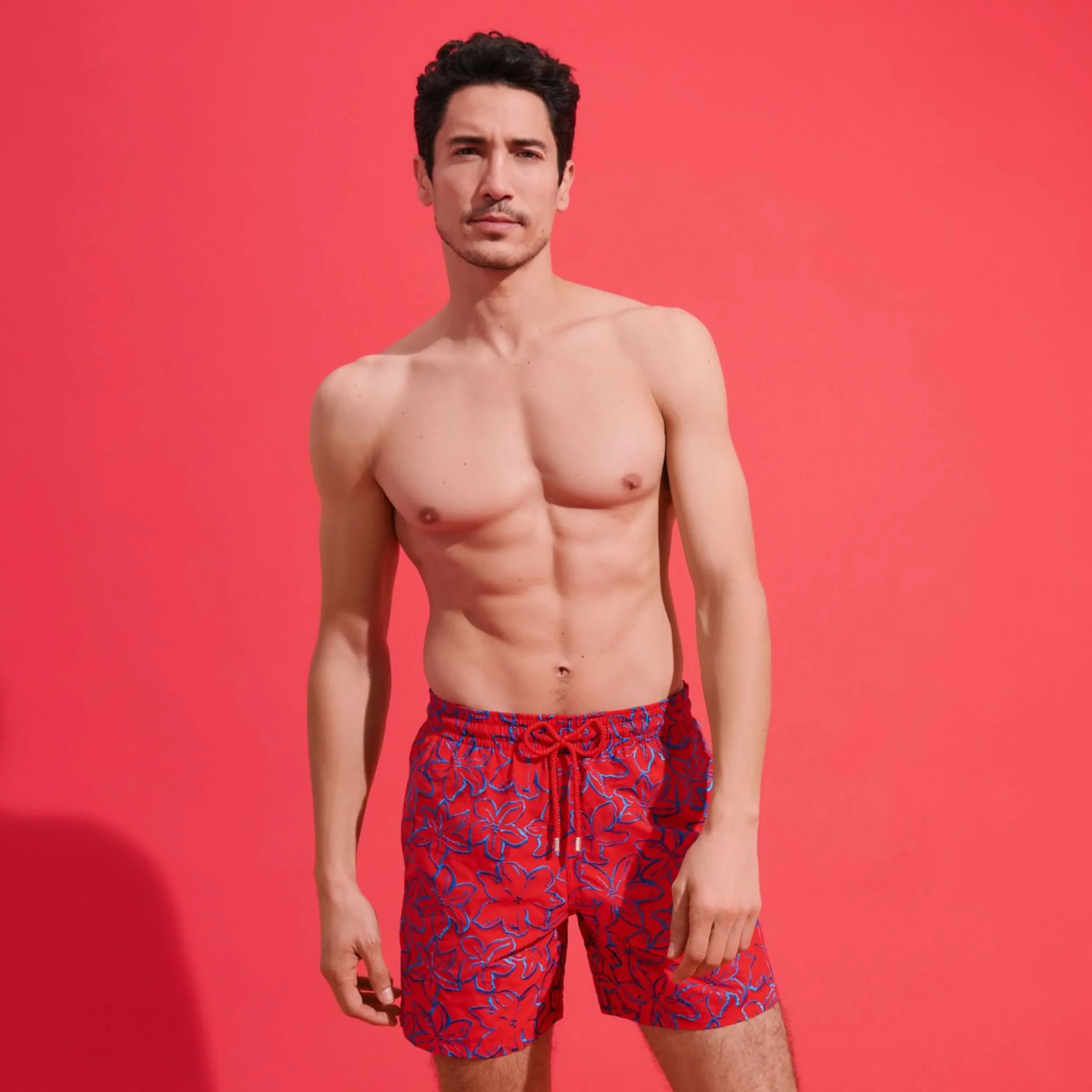 Homme Vilebrequin Le Brodé^Maillot De Bain Brodé Homme Raiatea - Edition Limitee