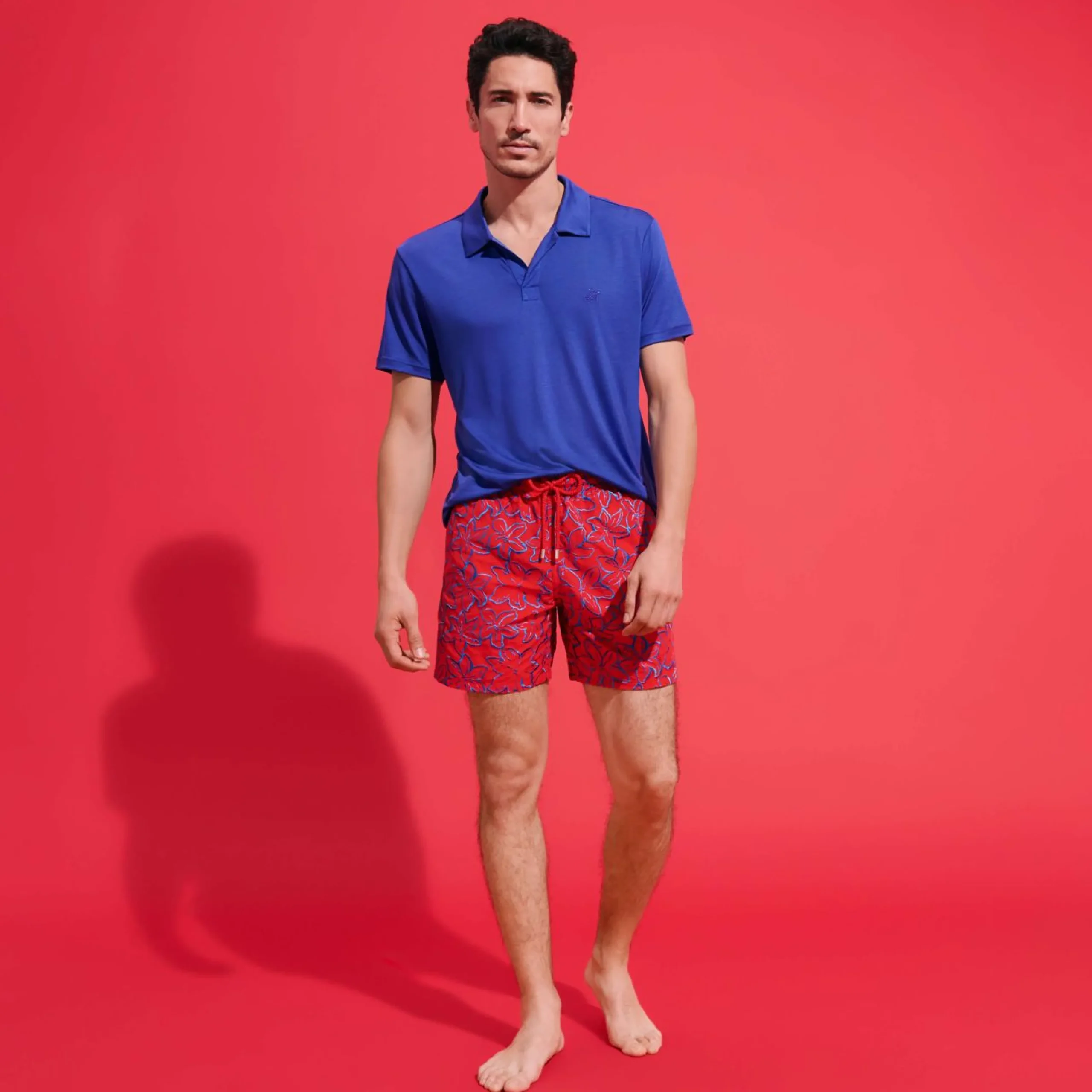 Homme Vilebrequin Le Brodé^Maillot De Bain Brodé Homme Raiatea - Edition Limitee