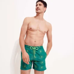 Homme Vilebrequin Le Brodé^Maillot De Bain Brodé Homme Hypno Shell - Edition Limitee