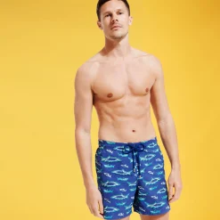 Homme Vilebrequin Le Brodé^Maillot De Bain Brodé Homme Requins 3D - Edition Limitee