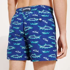 Homme Vilebrequin Le Brodé^Maillot De Bain Brodé Homme Requins 3D - Edition Limitee