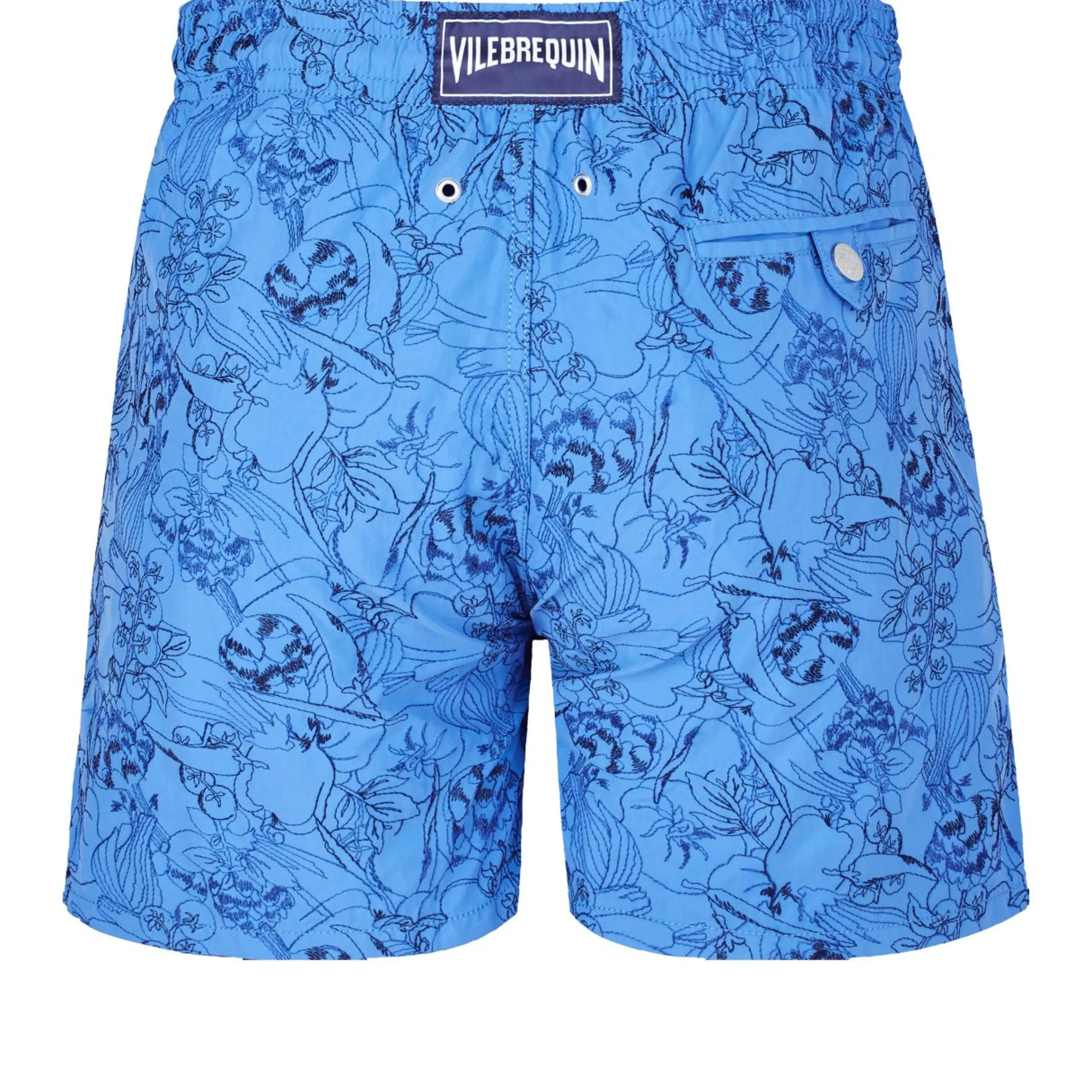 Homme Vilebrequin Le Brodé^Maillot De Bain Brodé Homme Marche Provencal - Edition Limitee