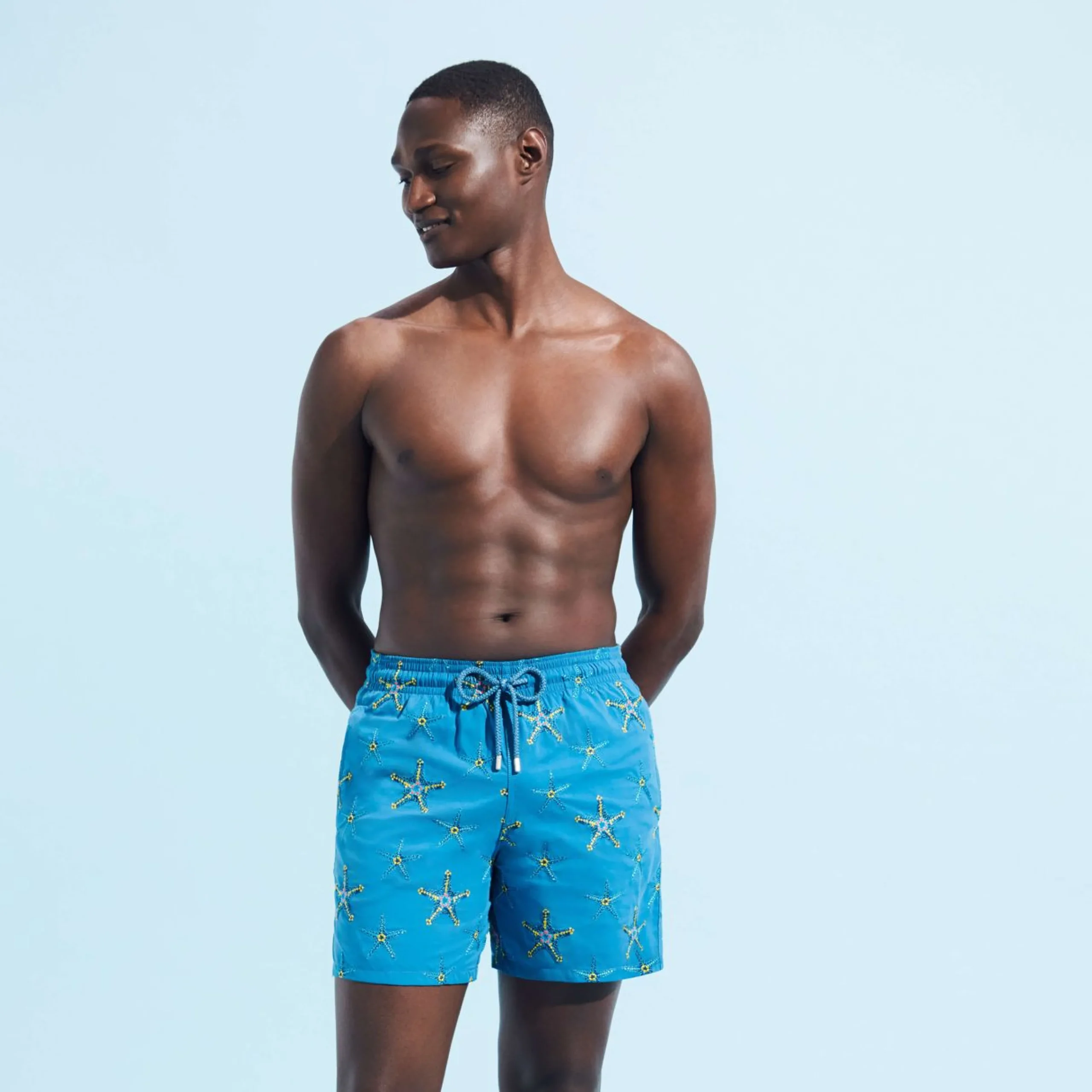 Homme Vilebrequin Le Brodé^Maillot De Bain Brodé Homme Starfish Dance - Edition Limitee