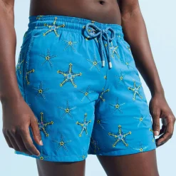 Homme Vilebrequin Le Brodé^Maillot De Bain Brodé Homme Starfish Dance - Edition Limitee