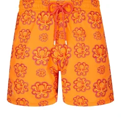 Homme Vilebrequin Le Père & Fils^Maillot De Bain Brodé Homme Poulpes Neon - Edition Limitee