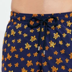 Homme Vilebrequin Le Brodé^Maillot De Bain Brodé Homme Micro Ronde Des Tortues - Edition Limitee