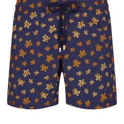 Homme Vilebrequin Le Brodé^Maillot De Bain Brodé Homme Micro Ronde Des Tortues - Edition Limitee