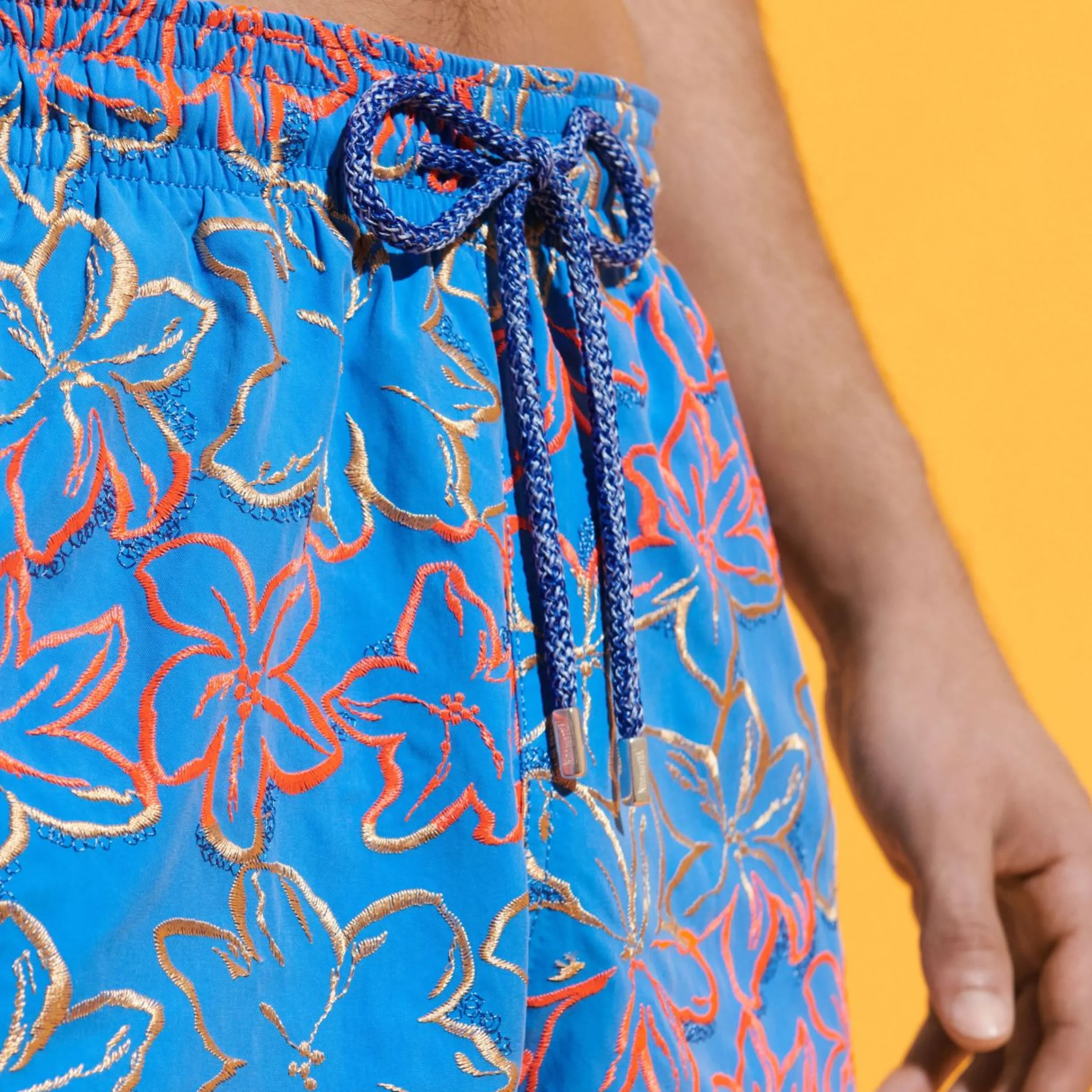 Homme Vilebrequin Le Brodé^Maillot De Bain Brodé Homme Raiatea - Edition Limitee
