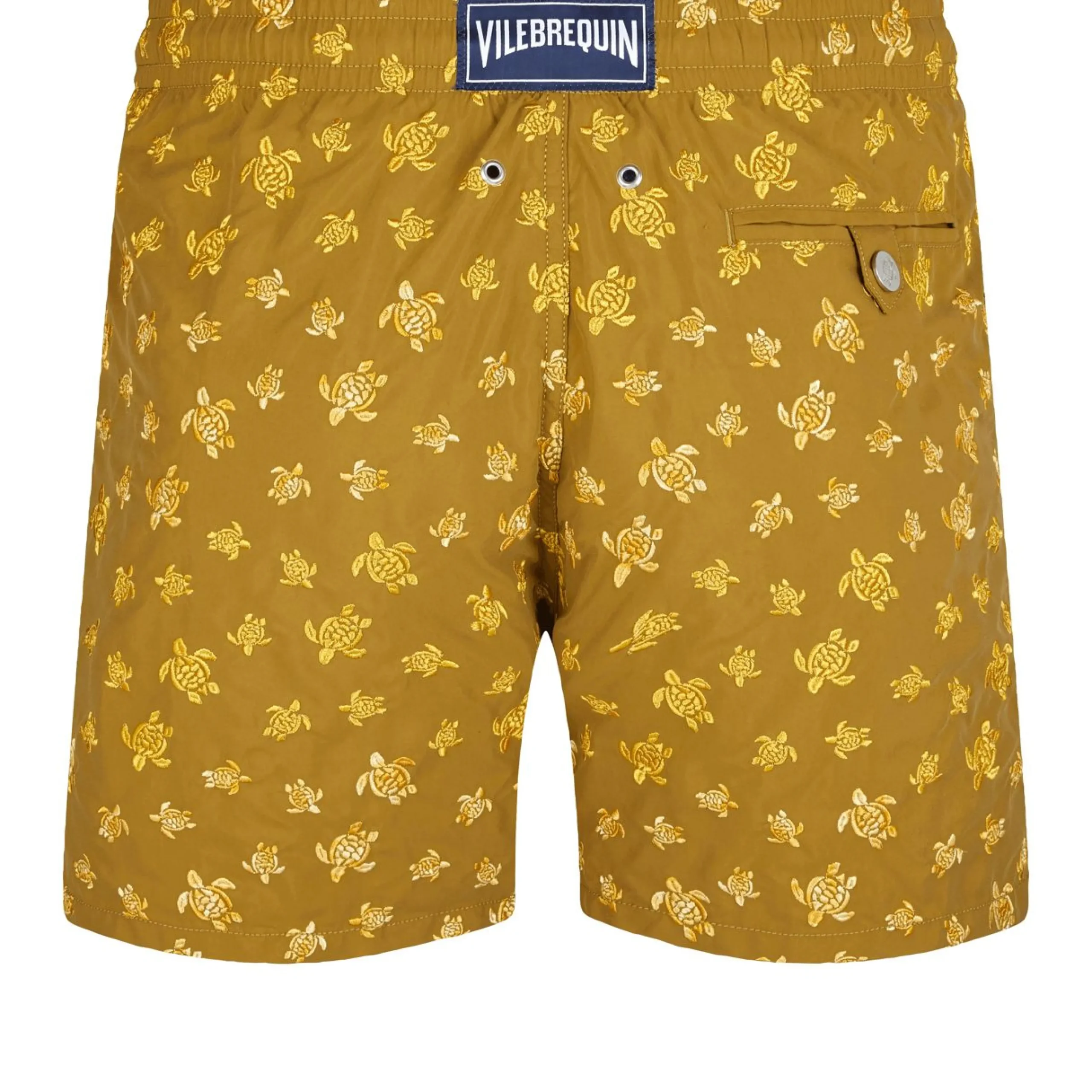 Homme Vilebrequin Le Brodé^Maillot De Bain Brodé Homme Micro Ronde Des Tortues - Edition Limitee