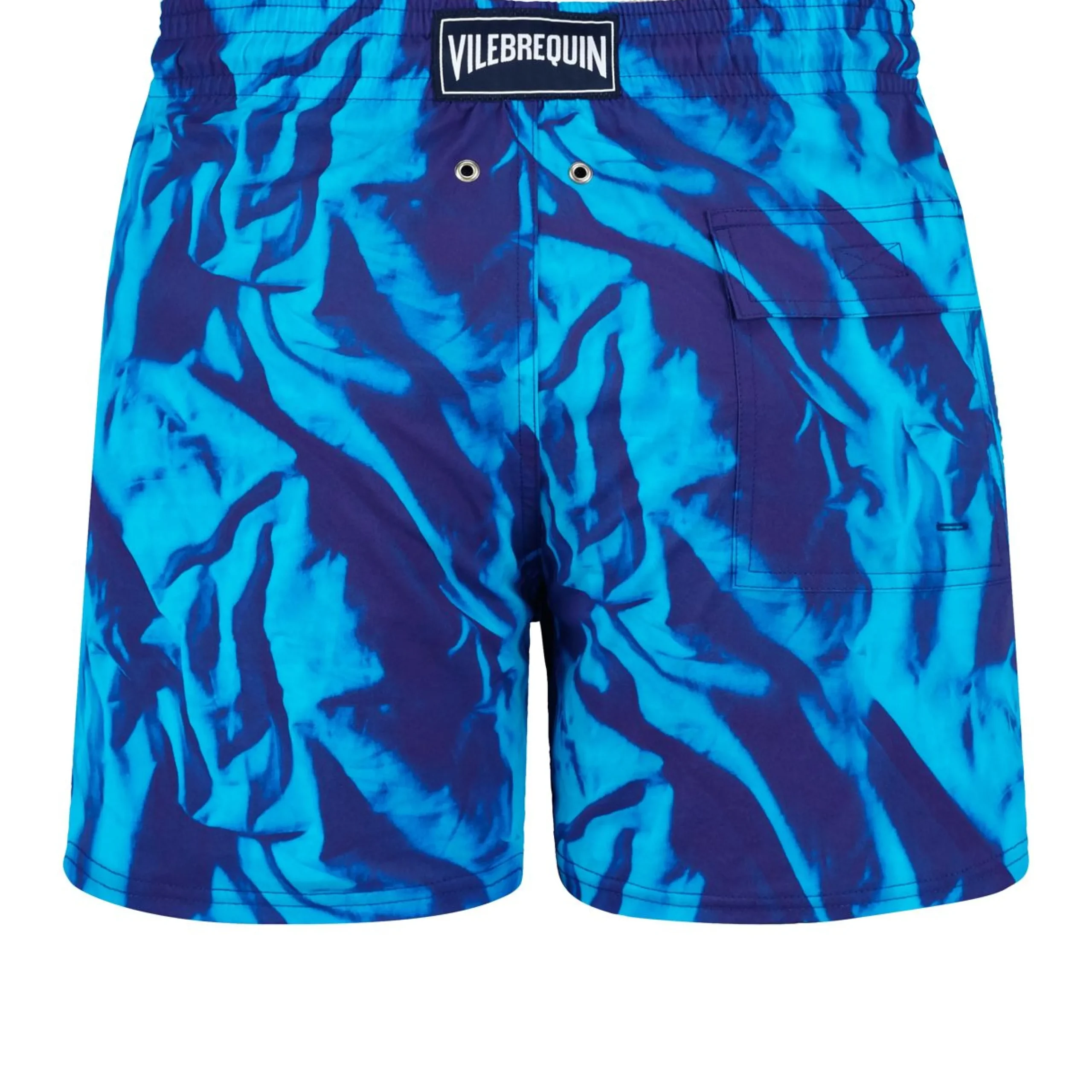 Homme Vilebrequin Le Stretch^Maillot De Bain Court Homme Stretch Les Draps Froisses