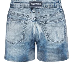 Homme Vilebrequin Le Stretch^Maillot De Bain Court Homme Stretch Denim
