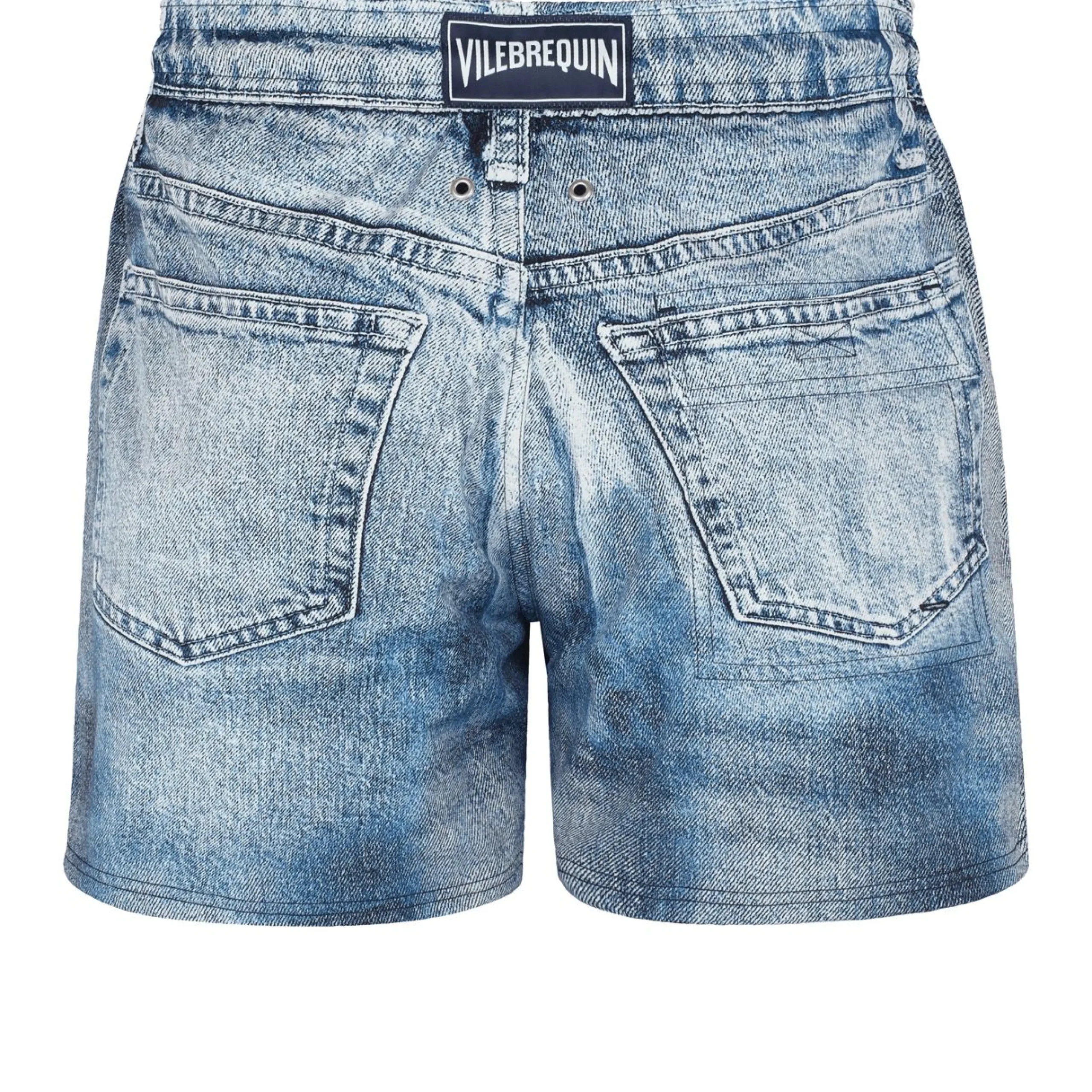 Homme Vilebrequin Le Stretch^Maillot De Bain Court Homme Stretch Denim