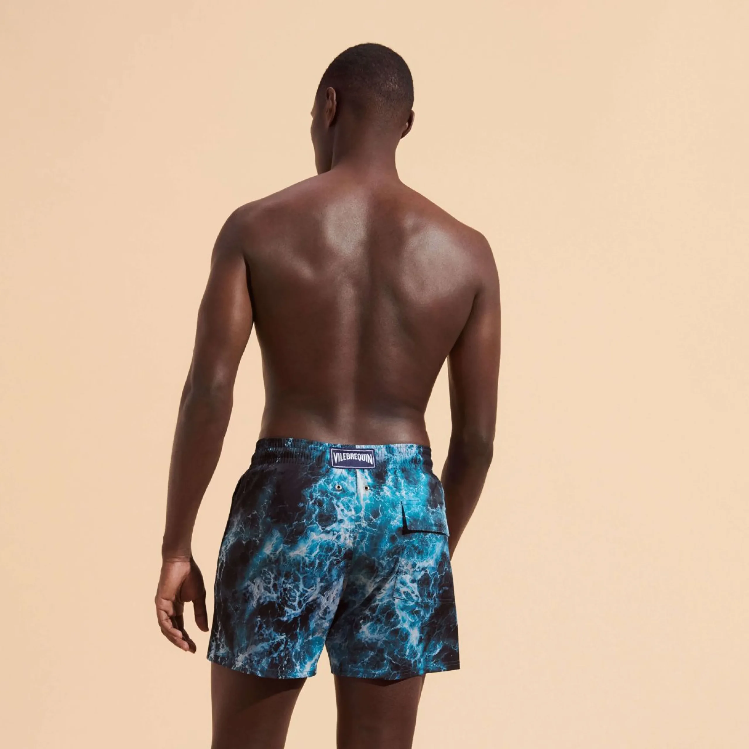 Homme Vilebrequin Le Stretch^Maillot De Bain Court Homme Stretch Ocean