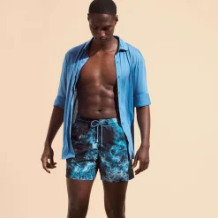 Homme Vilebrequin Le Stretch^Maillot De Bain Court Homme Stretch Ocean