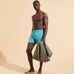 Homme Vilebrequin Le Stretch^Maillot De Bain Court Homme Stretch Aran Knit