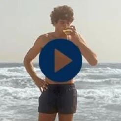 Homme Vilebrequin Le Court^Maillot De Bain Court Homme En Laine Merinos Micro Carreaux - X The Woolmark Company