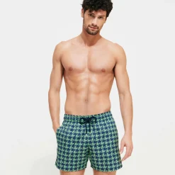 Homme Vilebrequin Le Stretch^Maillot De Bain Court Stretch Homme Fish Foot