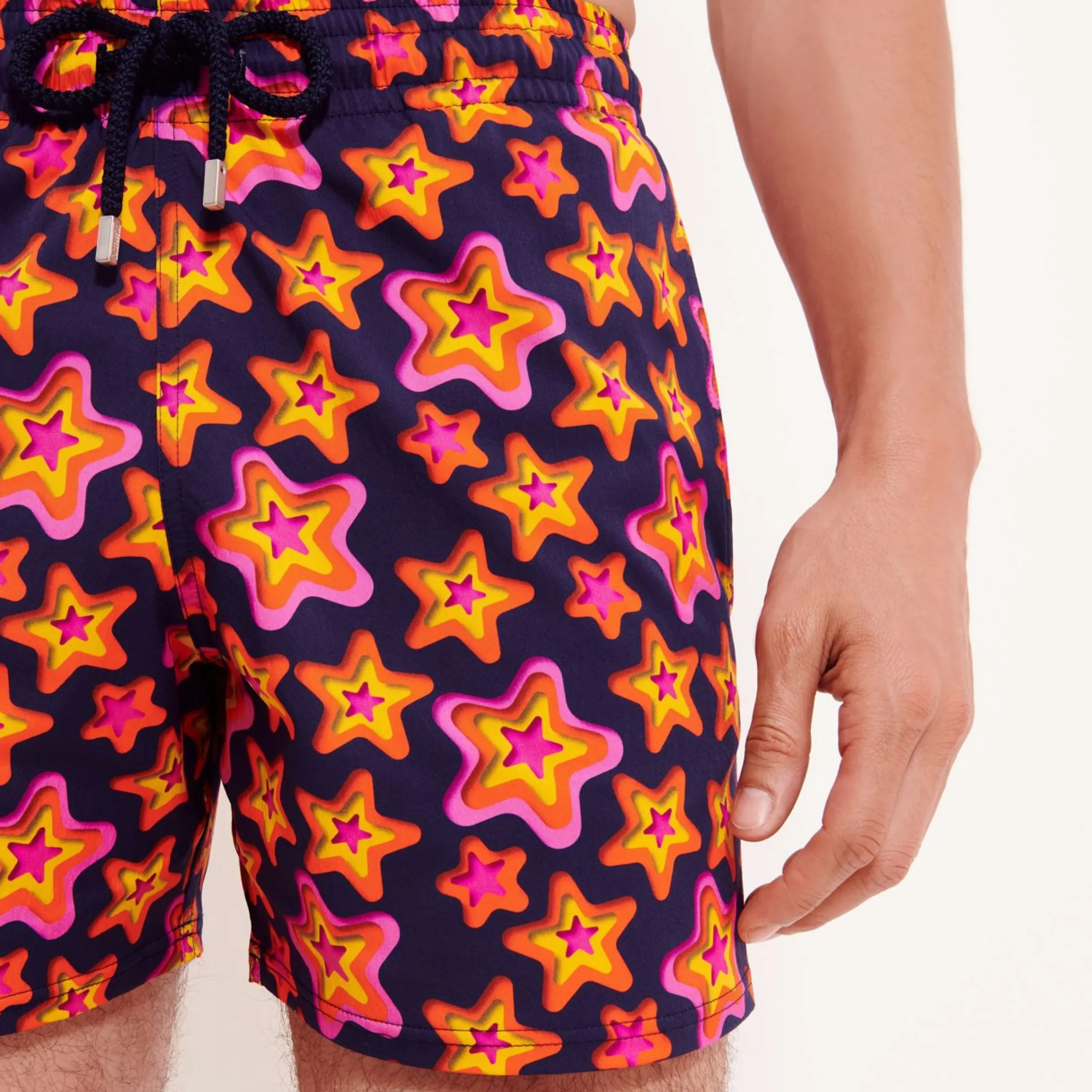 Homme Vilebrequin Le Stretch^Maillot De Bain Court Stretch Homme Stars Gift