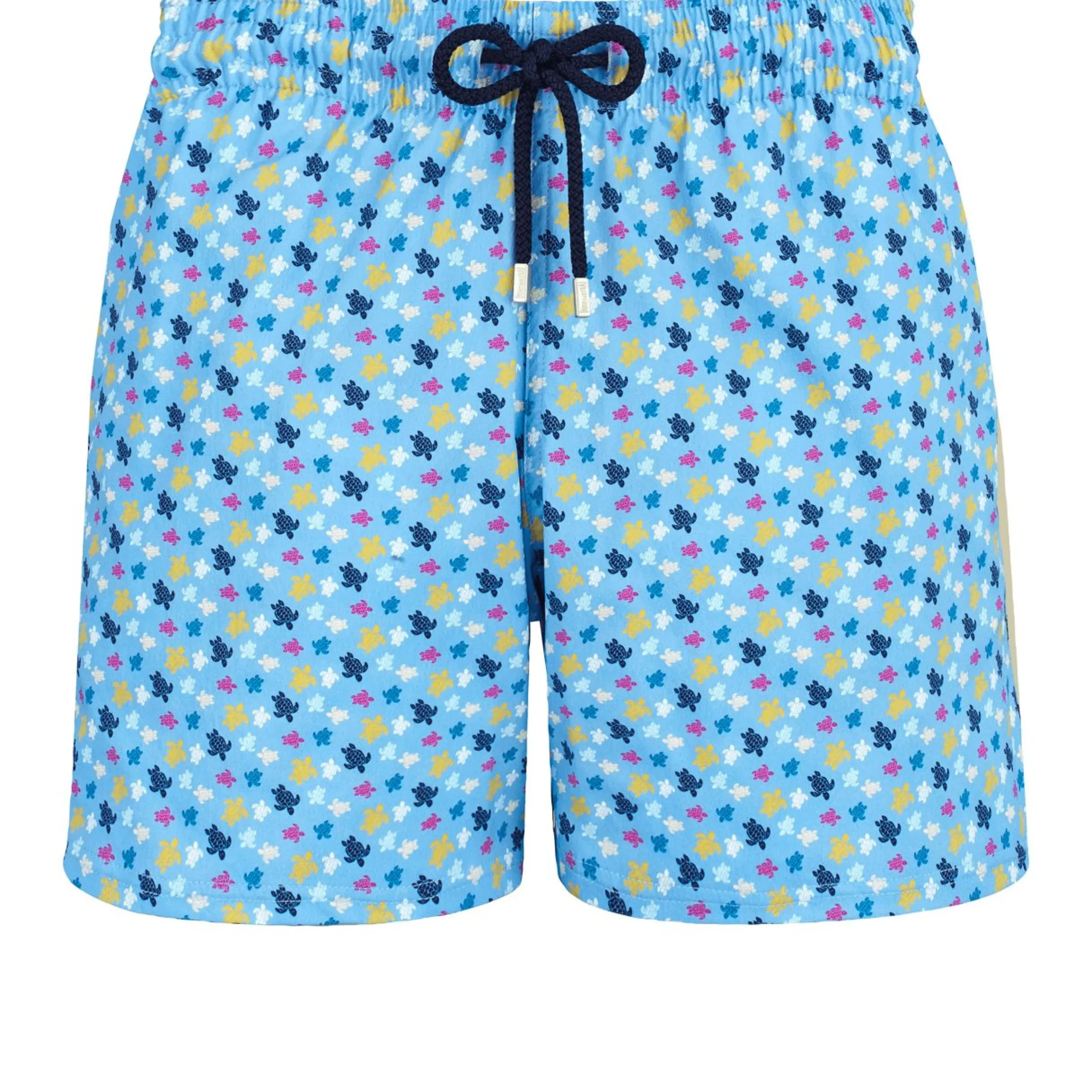 Homme Vilebrequin Le Stretch^Maillot De Bain Court Stretch Homme Micro Ronde Des Tortues Rainbow