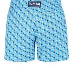 Homme Vilebrequin Le Stretch^Maillot De Bain Court Stretch Homme Micro Ronde Des Tortues Rainbow