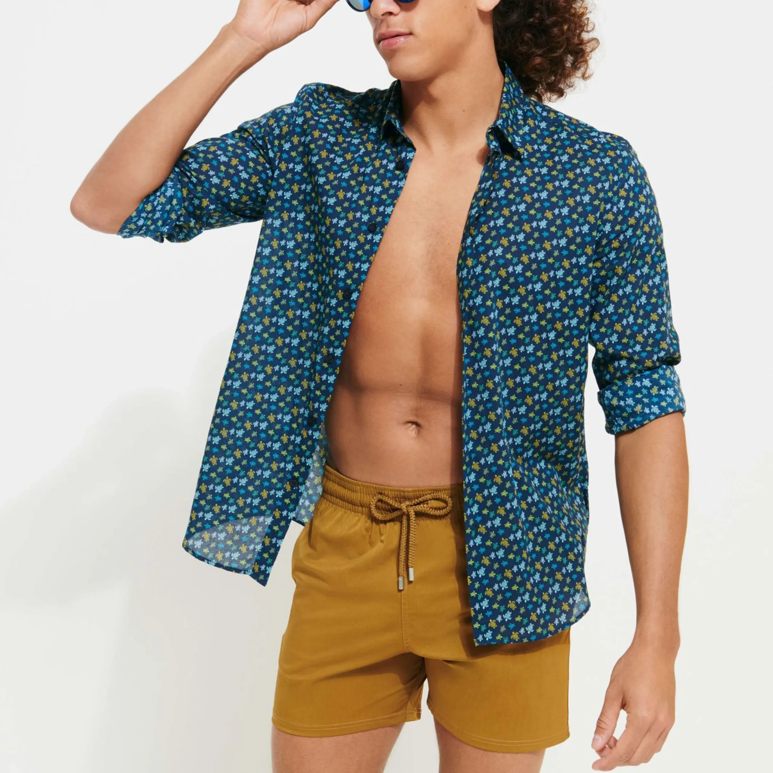 Homme Vilebrequin Le Stretch^Maillot De Bain Court Stretch Homme Uni