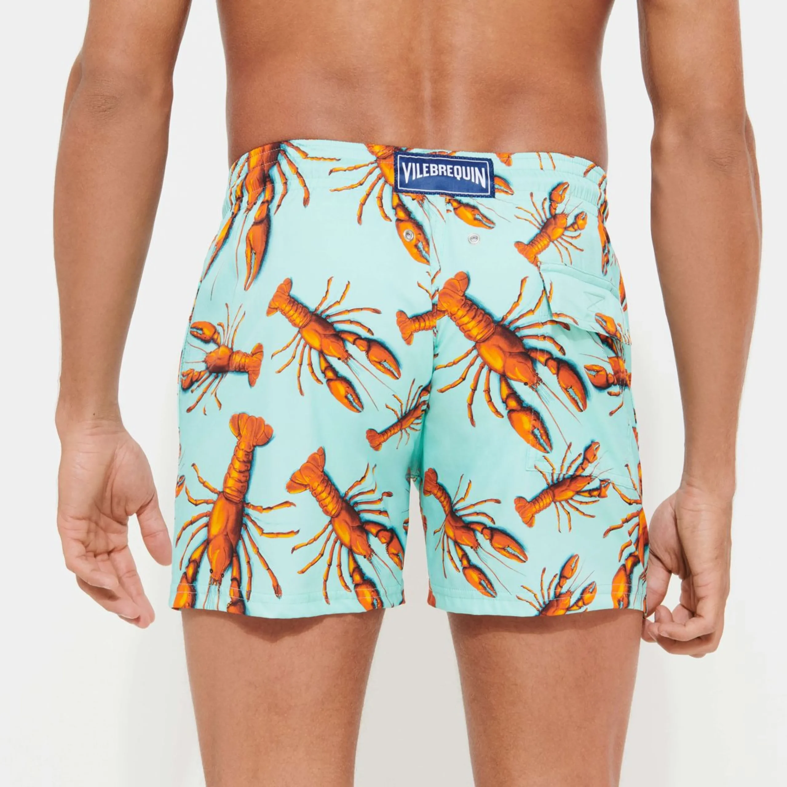 Homme Vilebrequin Le Stretch^Maillot De Bain Court Stretch Homme Lobster