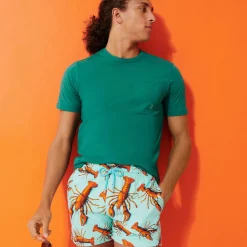 Homme Vilebrequin Le Stretch^Maillot De Bain Court Stretch Homme Lobster