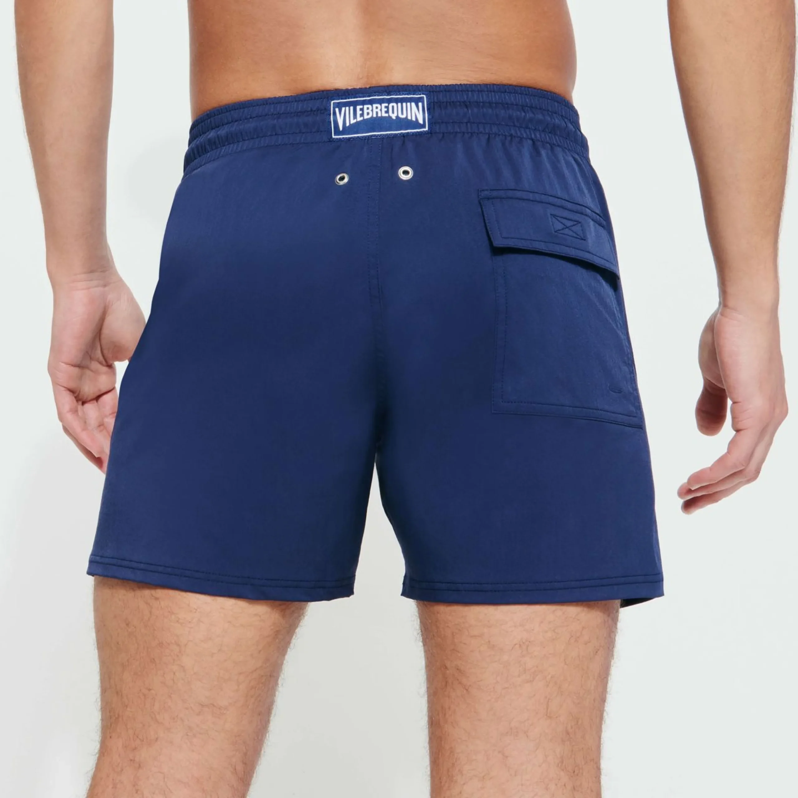 Homme Vilebrequin Le Stretch^Maillot De Bain Court Stretch Homme Uni