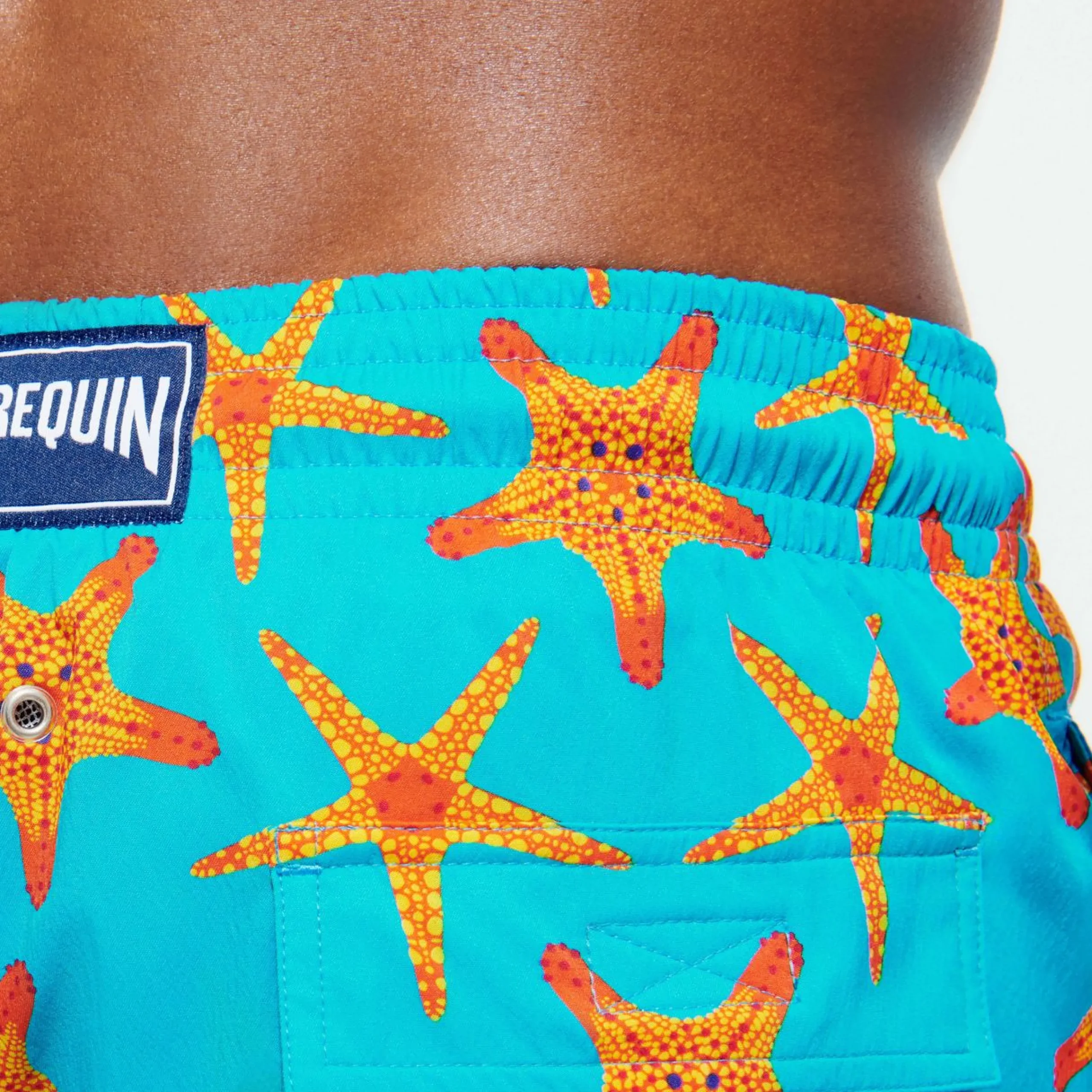 Homme Vilebrequin Le Stretch^Maillot De Bain Court Stretch Homme Starfish Dance