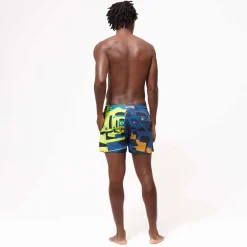 Homme Vilebrequin Le Stretch^Maillot De Bain Court Stretch Homme Eternite - X Deux Femmes Noires