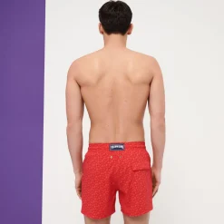 Homme Vilebrequin Le Stretch^Maillot De Bain Court Stretch Homme Micro Ronde Des Tortues