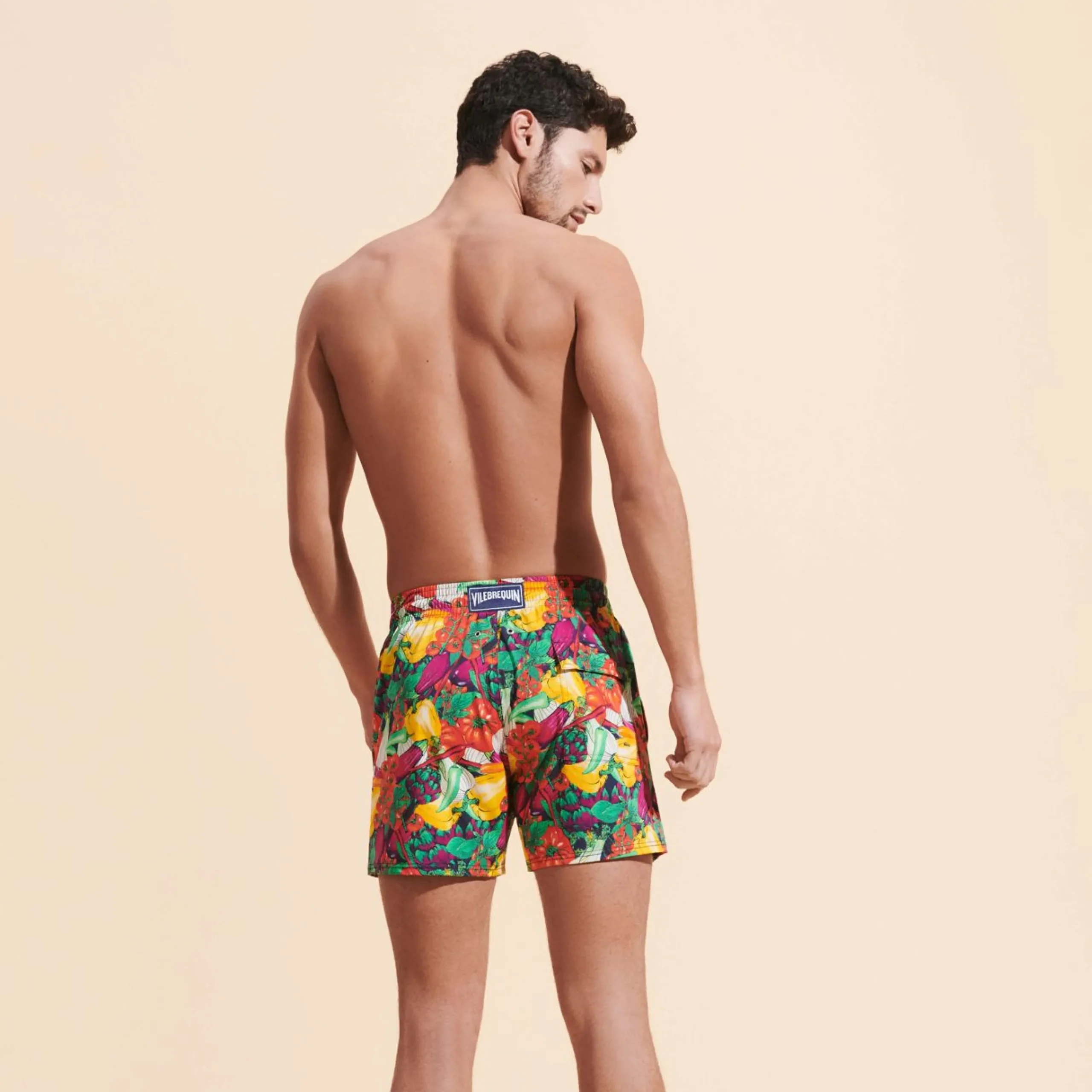 Homme Vilebrequin Le Stretch^Maillot De Bain Court Stretch Homme Marche Provencal