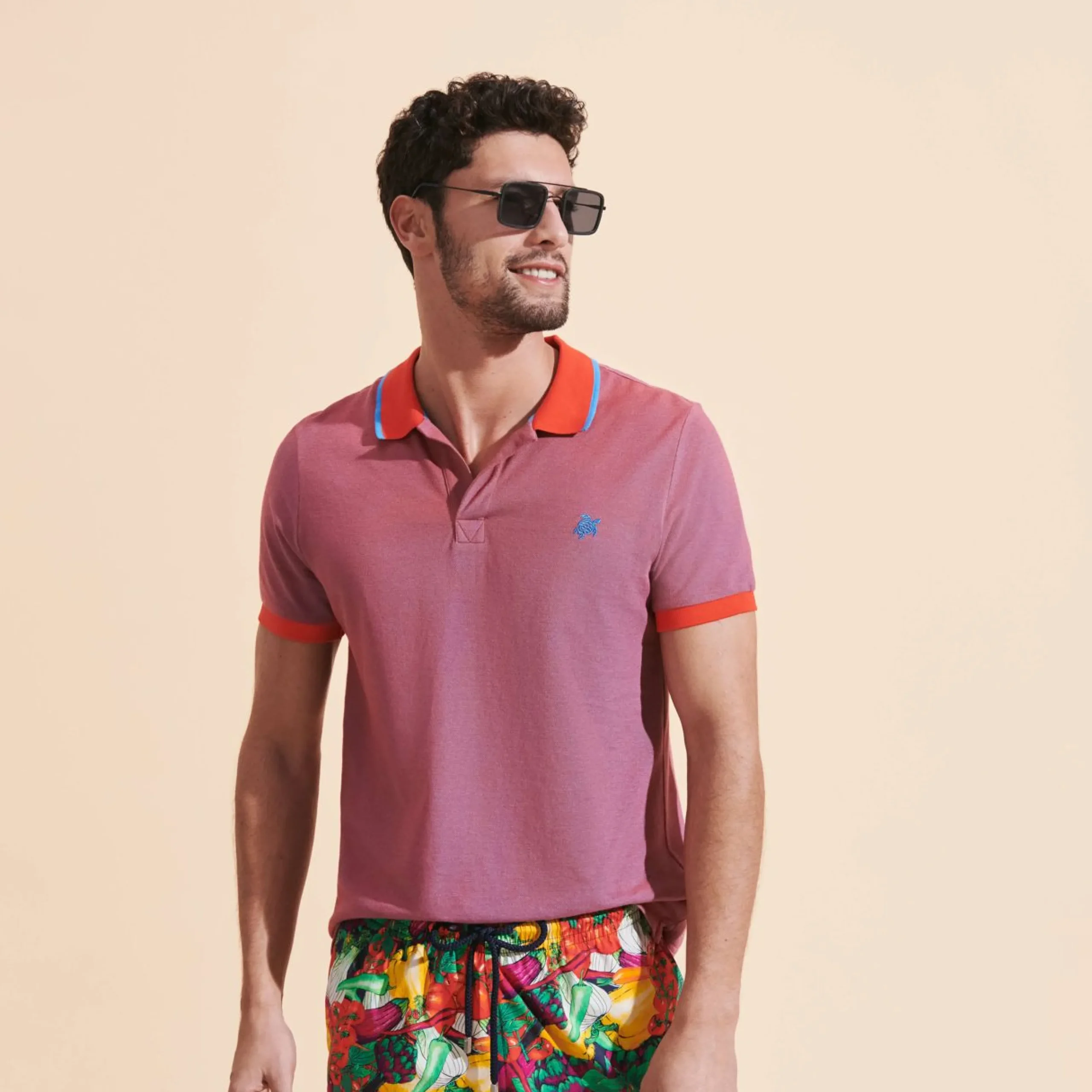 Homme Vilebrequin Le Stretch^Maillot De Bain Court Stretch Homme Marche Provencal